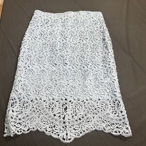 Burberry lace skirt